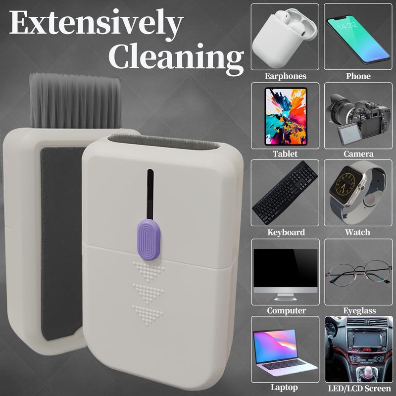 Hatstart Store Laptop Computer PC Gaming Keyboard Cleaner Kit with Earbud Cleaning Pen, Phone Tablet Touch Screen Mist Spray Device Clean Tool for iPhone iPad Airpod MacBook Pro, Cool Gadgets Gifts for Men - Image 3